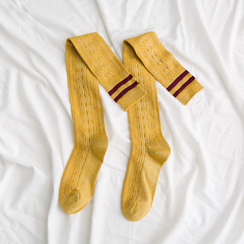 Over the knee socks women high tube thigh socks - ROUTINE FASHION